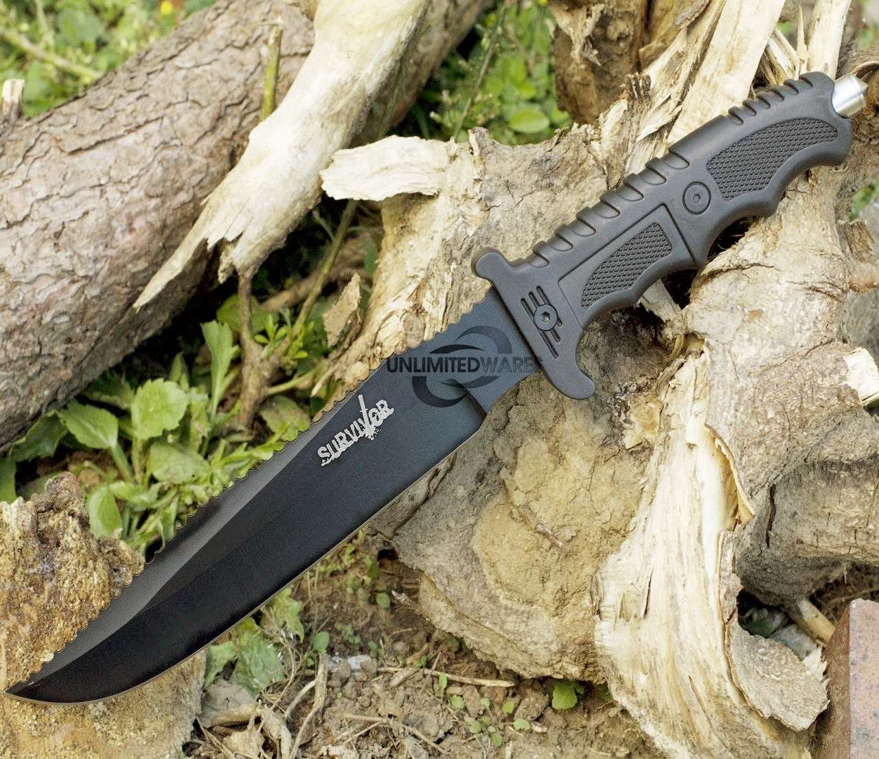 CUCHILLO DE SUPERVIVENCIA MARCA SURVIVOR 13 PULGADAS - Imagen 3