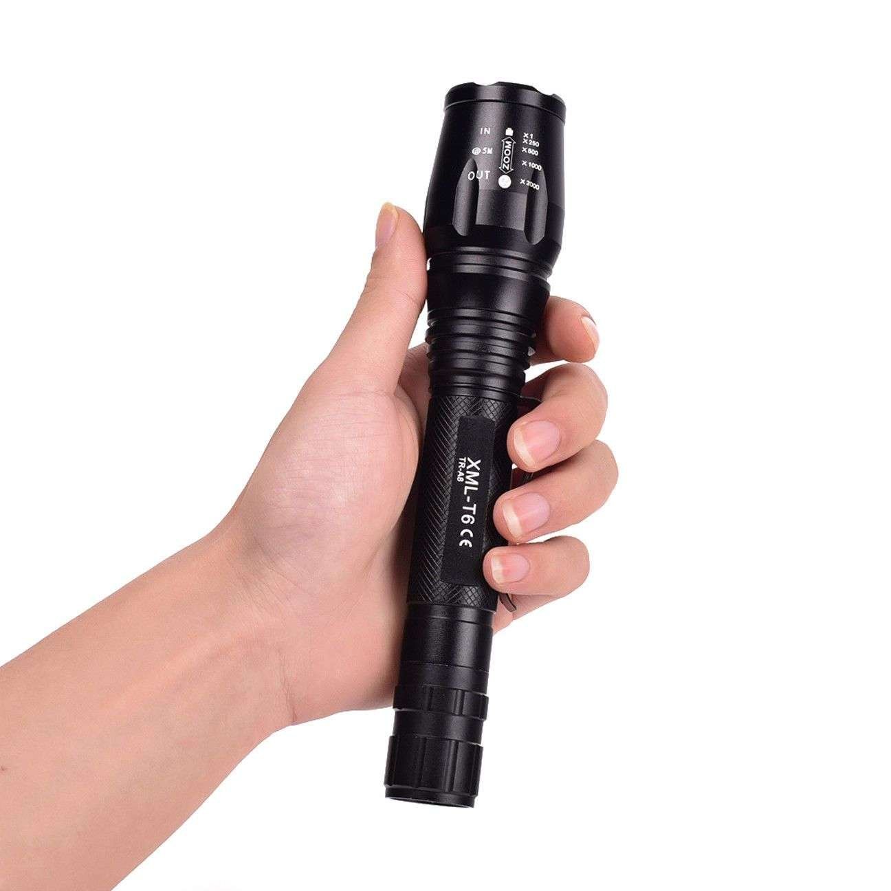 Linterna Xml T6 Led Con Enfoque