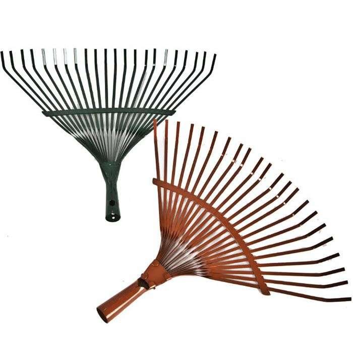 Rastrillo para jardinería sin cabo marca Zubi-ola