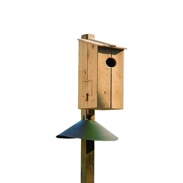 Caja de Anidacion para Pisingos Hecha en Madera de Cipres