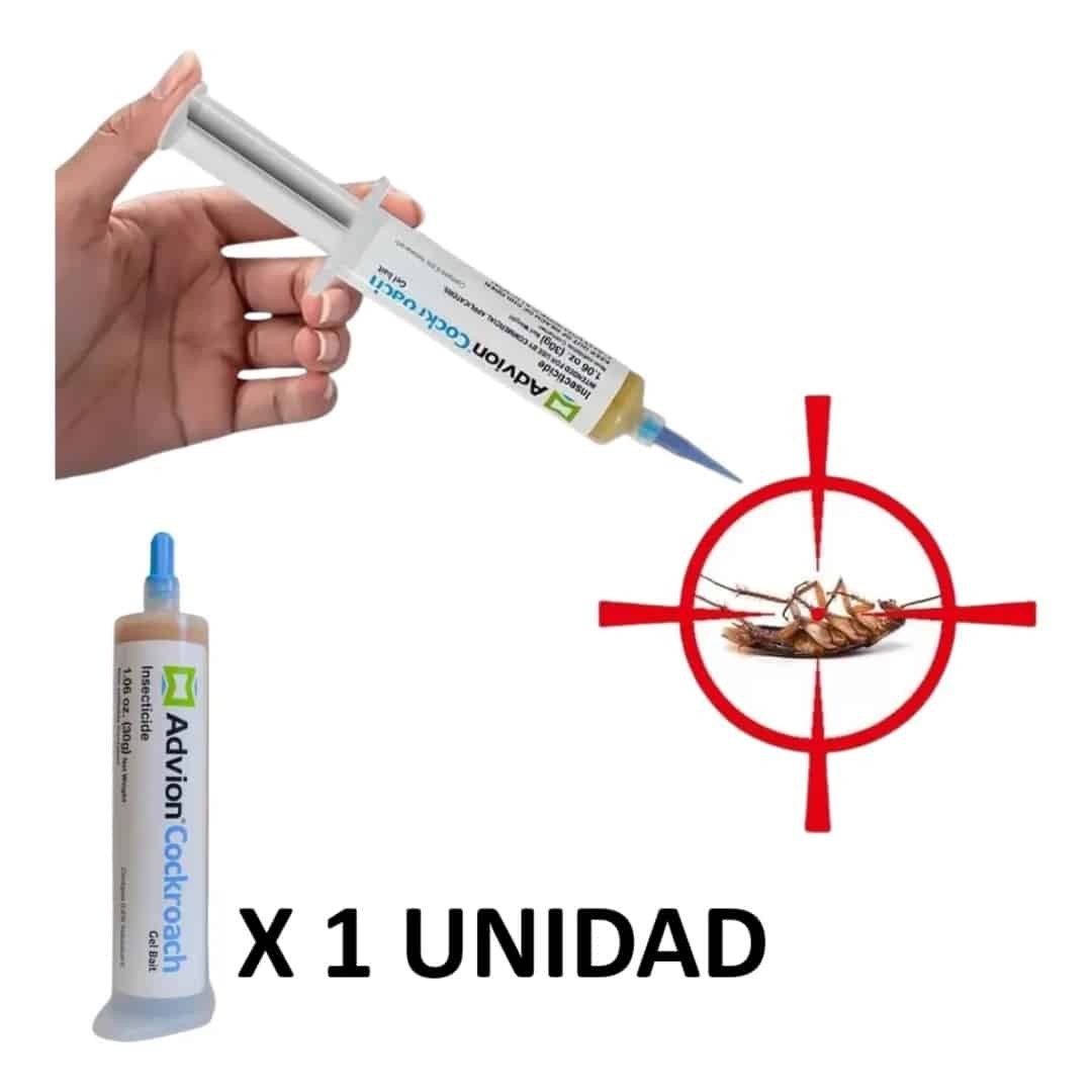 Insecticida En Tubo Cebo En Gel Para Matar Cucarachas Advion 30g - Imagen 2