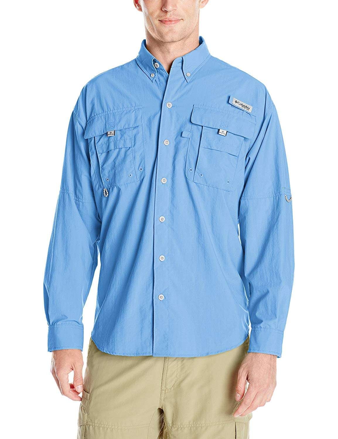 Camisa Manga Larga Talla S mall Color Azul Vívido - Imagen 2