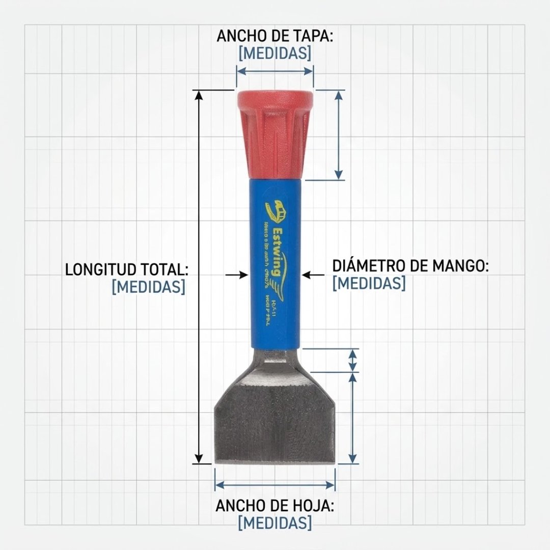 Cinceles geología Estwing fabricados para romper roca y extraer muestras. Ideales para geología, minería, paleontología y exploración de campo.