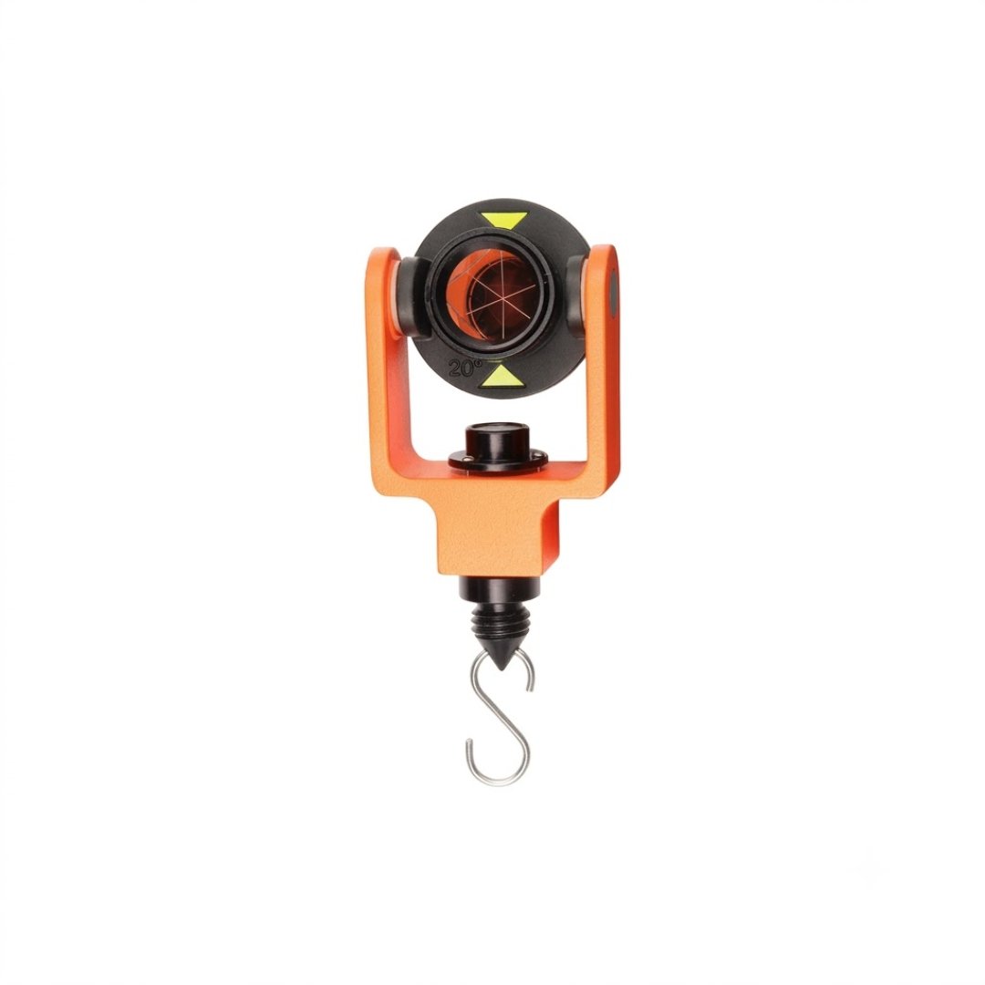 Kit Mini Prisma Sokkia de alta precisión para estaciones totales. Ideal para topografía, construcción, ingeniería civil y levantamientos profesionales.