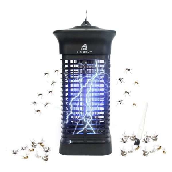 Lámpara Eléctrica Mata Insectos Moscas, Interior Y Exterior - Imagen 2