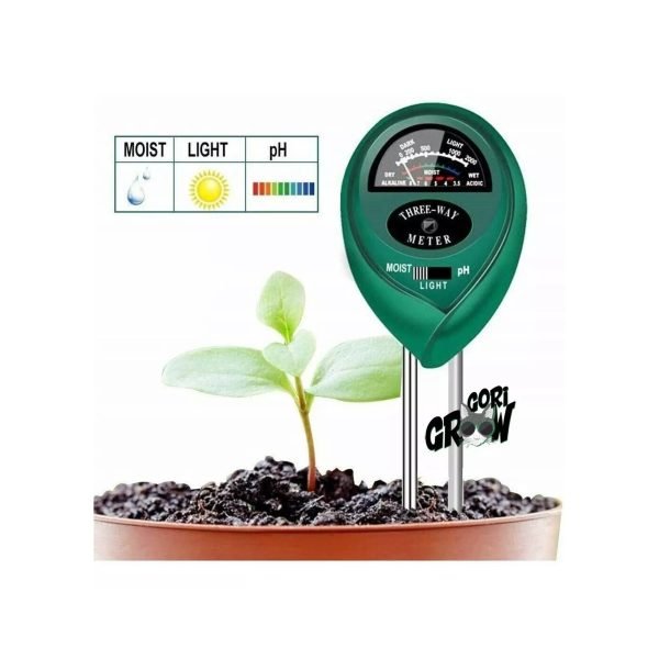 Medidor De Ph Humedad Y Luminosidad De Suelos Marca Healthy - Imagen 2