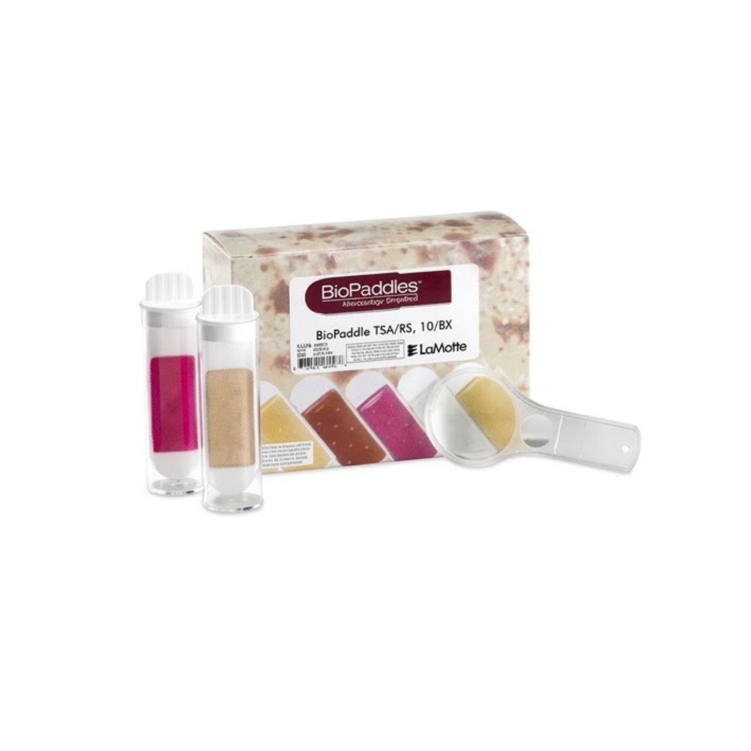Kit LaMotte Soil Microbe Hunter para estudiar microbios del suelo mediante técnicas de muestreo, cultivo, identificación y conteo de microorganismos.