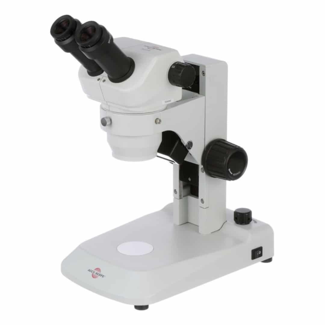 Microscopio estéreo con zoom 3078 HD para laboratorio
