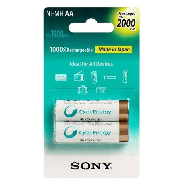 PILAS- BATERIAS AA CYCLE ENERGY REGARGABLES  ESTUCHE
