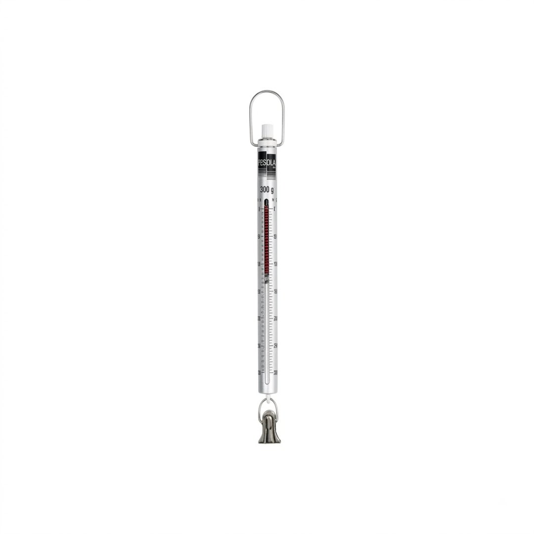 Pesola 300g x 2g para pesaje portátil de muestras y objetos pequeños. Balanza de resorte práctica para campo, laboratorio, investigación y actividades ambientales.