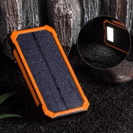 Power Bank Biennia 15000 Mah Solar Panel