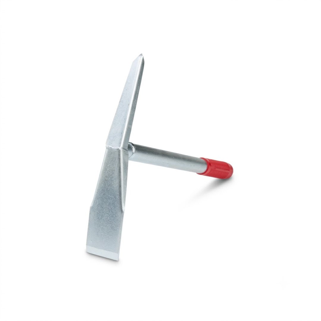 Recogedor pesado de alta resistencia para recolección de muestras, excavación y trabajo de campo. Ideal para geología, arqueología, minería e investigación.