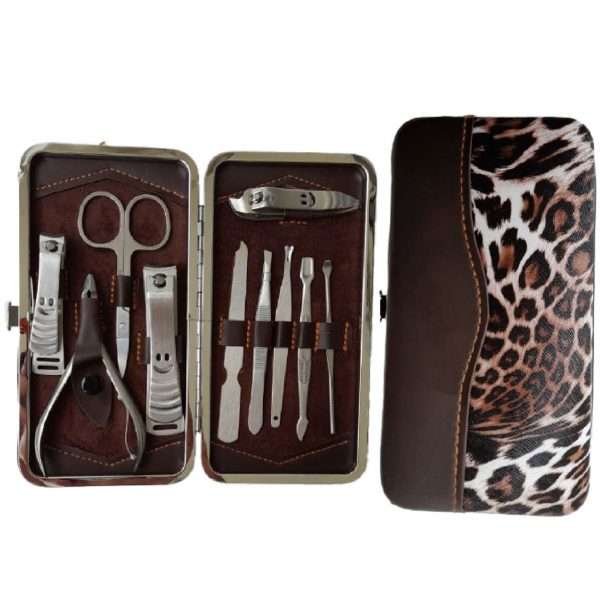 Set De Manicure Y Pedicure De 10 Piezas Con Estuche - Imagen 2