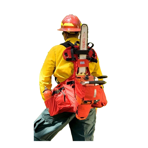 Morral para cargar motosierra