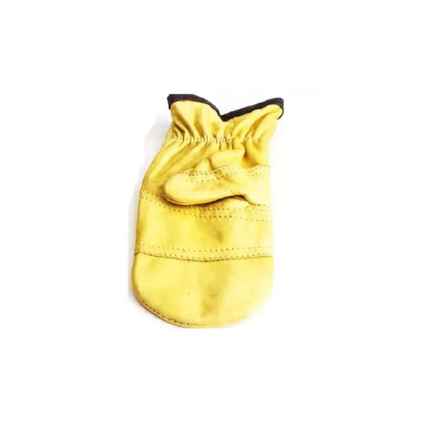 Guantes Vaqueta Amarillos Miton Redondo Motosierrista