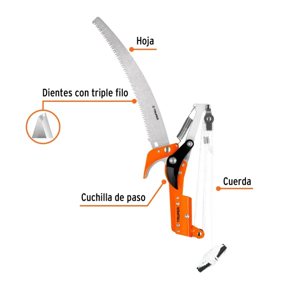 Cabezal Cortador De Ramas Truper 14 Pulgadas - Imagen 4