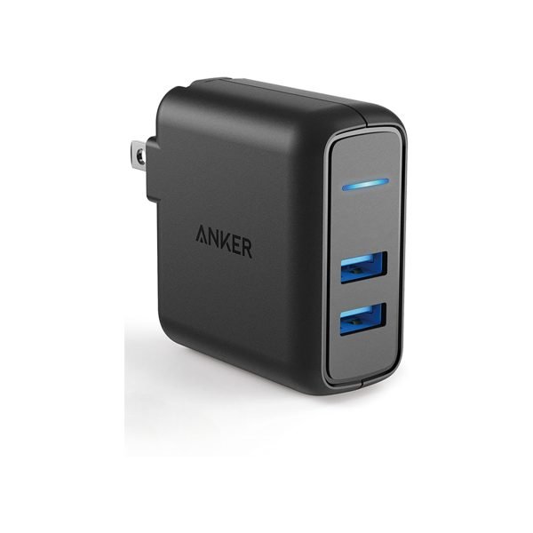 Cargador De Pared Anker De Dos Puertos Modelo A2025