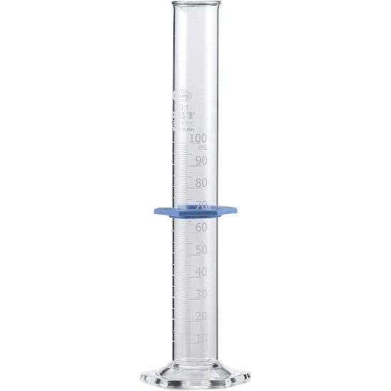 Cilindro graduado de vidrio 100 ml - Imagen 2
