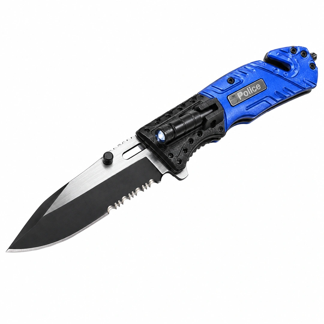 Navaja Azul Tac-force De Rescate Y Supervivencia