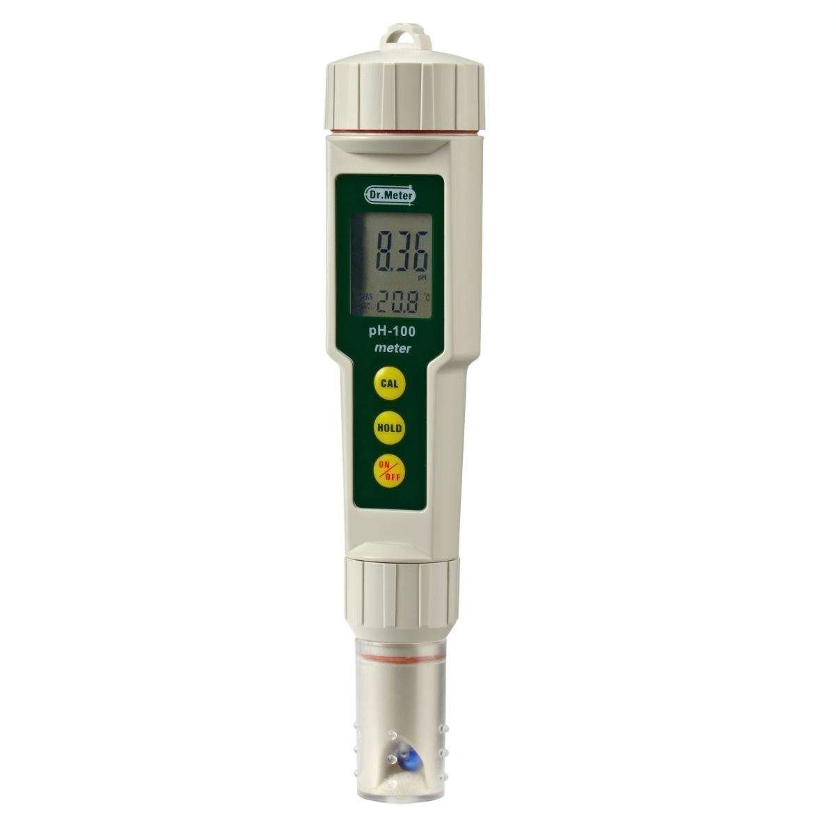 Medidor peachimetro pH de bolsillo de alta precisión PHmeter pH100 Dr Meter