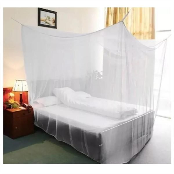 Toldillo Mosquitero Cuadrado Protector Contra Insectos Cama 1m - Imagen 2