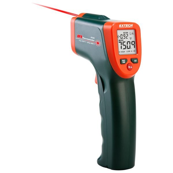 Termómetro De Infrarrojos Compacto Extech Modelo Ir260 - Imagen 2