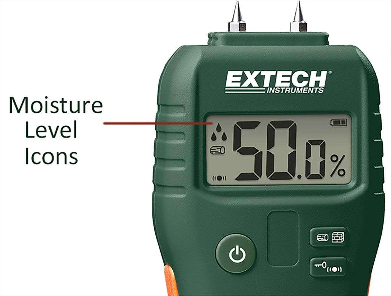 Medidor De Humedad Extech Mo55 - Imagen 4