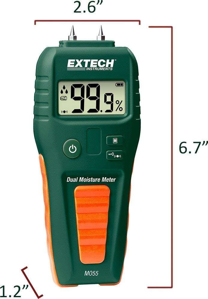 Medidor De Humedad Extech Mo55 - Imagen 2