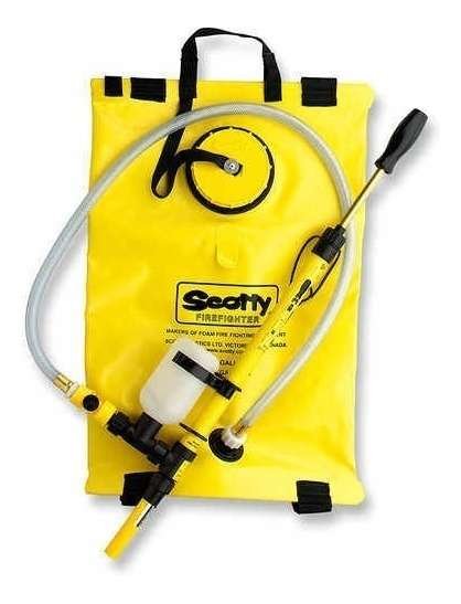 Bomba De Espalda Control De Incendios Amarilla Marca Scotty® - Imagen 2