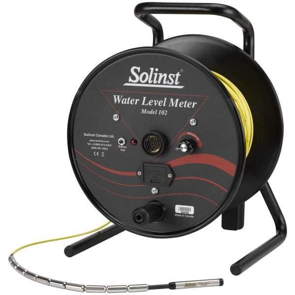 Medidor De Nivel De Agua Solinst Modelo 102 P10/N2/500 Pies - Imagen 2