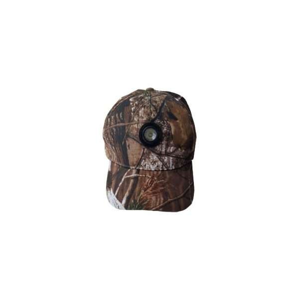 Gorra Realtree Camuflada, Luz Led Cachucha Deportiva Pesca