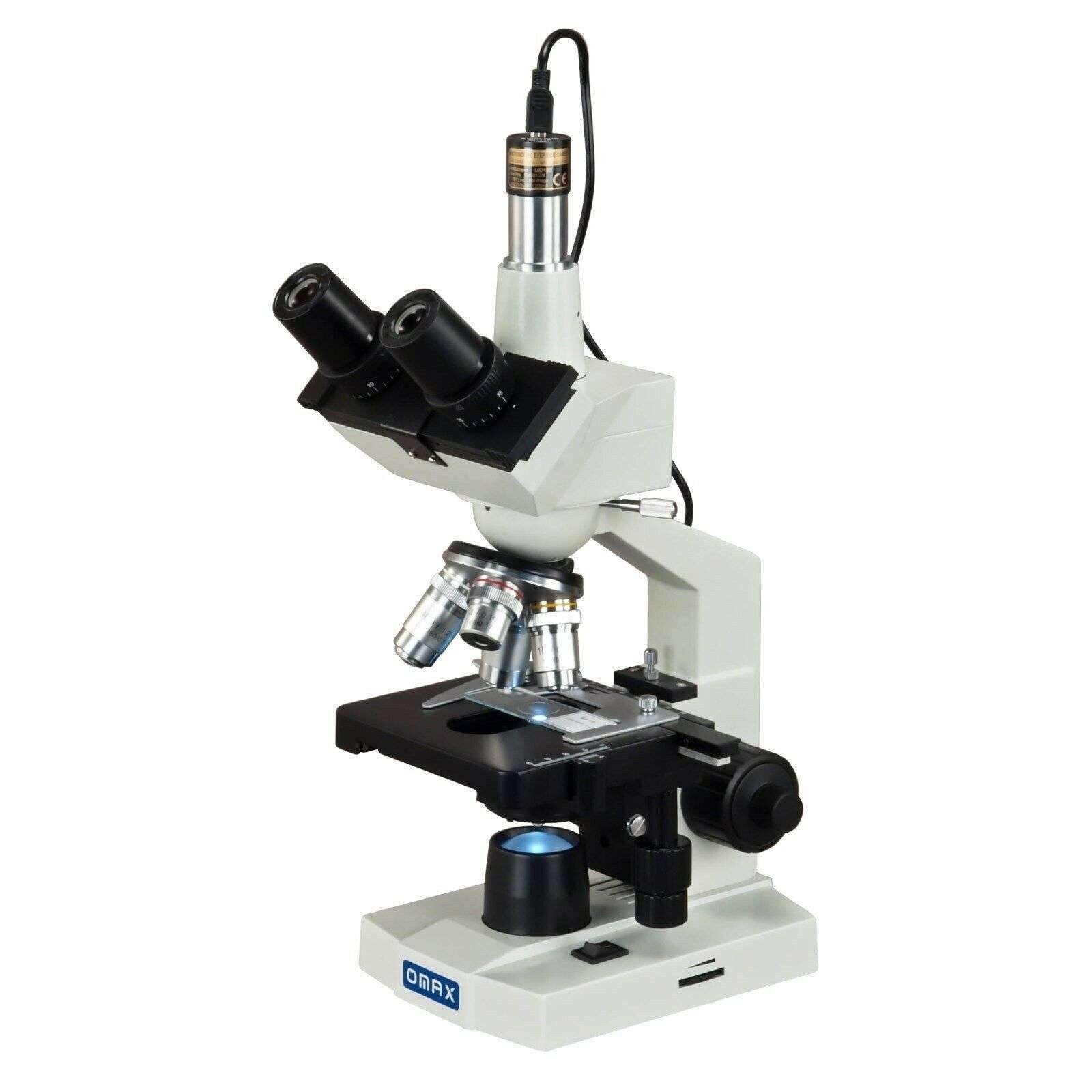 Microscopio Nikon – 40X-2500X  Compuesto Binocular de Laboratorio LED