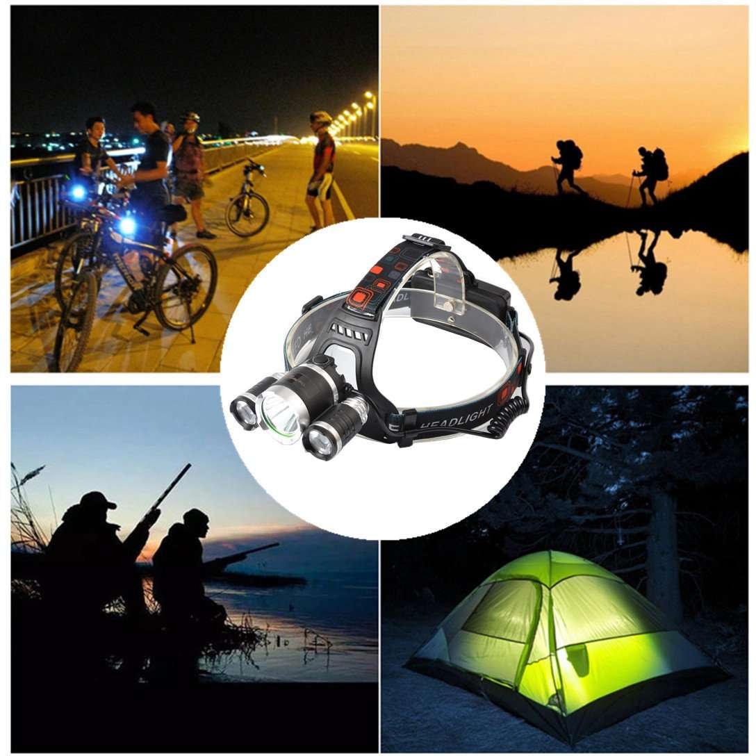 Linterna frontal LED, recargable Marca The Revenant - Imagen 5