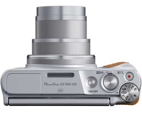 Cámara Canon Sx740 Hs 4k 20.3 Mp 40x WiFi Con Memoria 64 Gb - Imagen 3