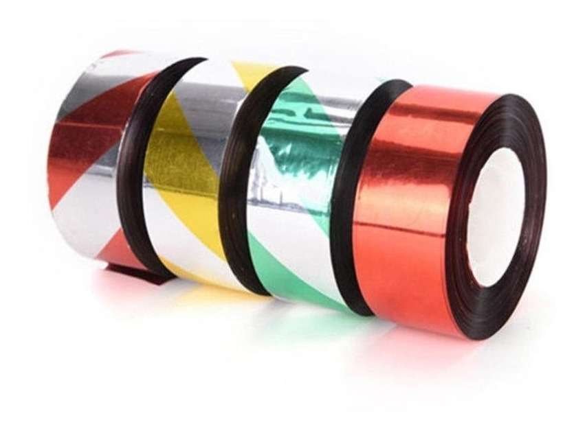 Cinta Holográfica Ahuyentar Repeler Aves De Colores - Imagen 3