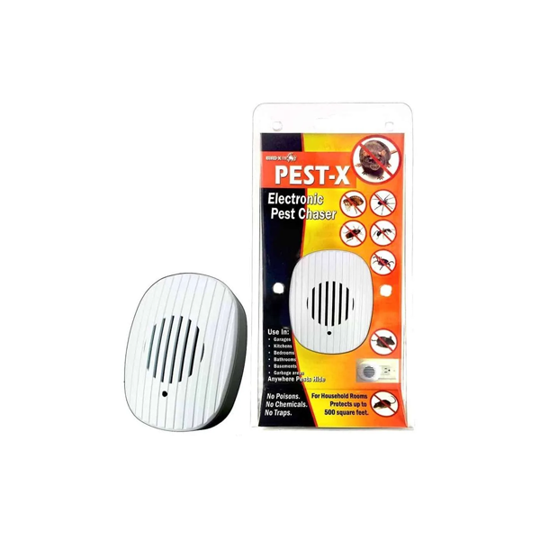 Ahuyentador Pest-x Control De Plagas Ultrasónico Enchufable