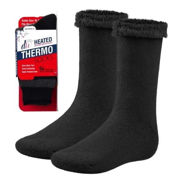Medias Térmicas Calidas Para Hombres Y Mujeres, Frío Extremo Talla 9-11 - Imagen 5