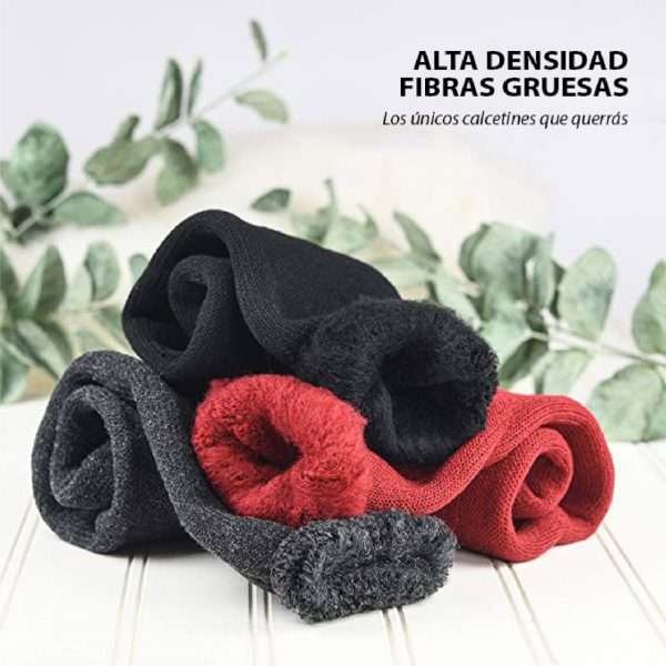 Medias Térmicas Calidas Para Hombres Y Mujeres, Frío Extremo Talla 9-11 - Imagen 3
