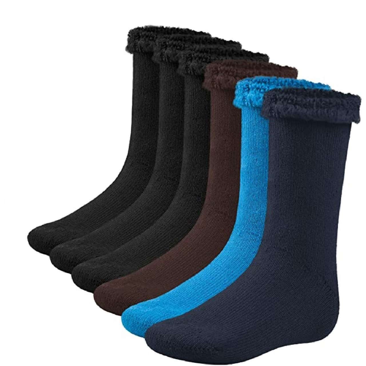 Medias Térmicas Calidas Para Hombres Y Mujeres, Frío Extremo Talla 10-15 - Imagen 2