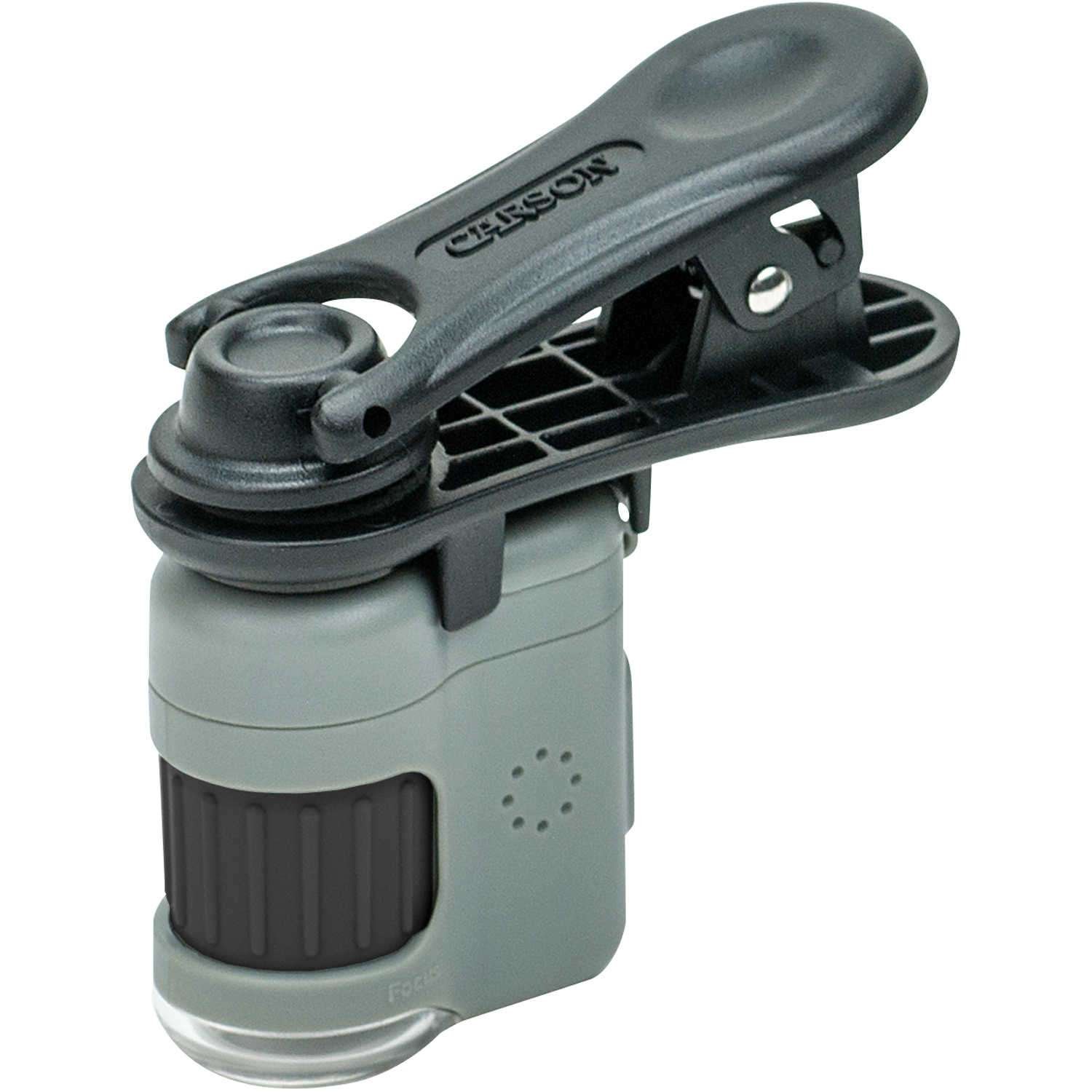 Microscopio Carson MicroMini 20x con clip universal