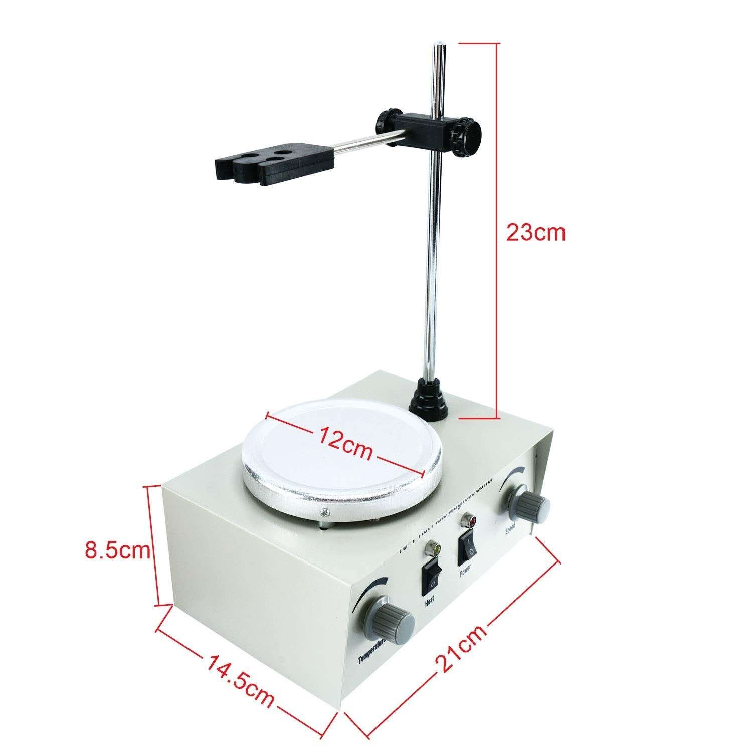 Mezclador Magnético Con Placa Calefacción 79-1 110v 2400rpm - Imagen 5