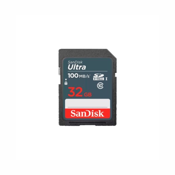 Tarjeta de memoria SanDisk Ultra SDHC UHS-I de 32 GB-100 MB/S
