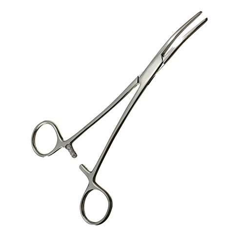 Pinzas Fórceps Hemostáticas 20 Cm Curva