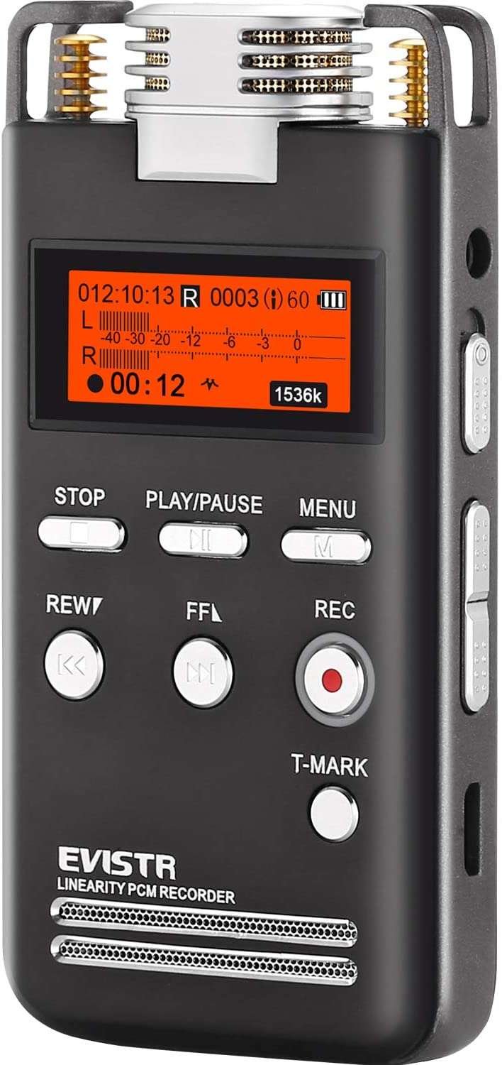 Grabadora de voz EVISTR Pro 1536KPBS PCM - Imagen 4