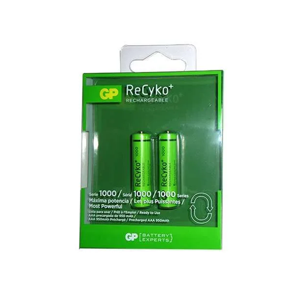 Batería Recargable Recyko AAA 1000s, 950 Mah