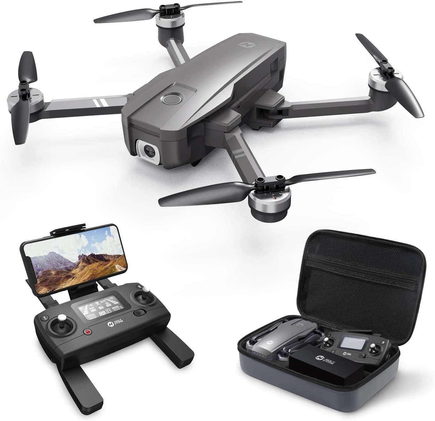 Drone GPS Holy Stone HS720 plegable con cámara 4K UHD - Imagen 2