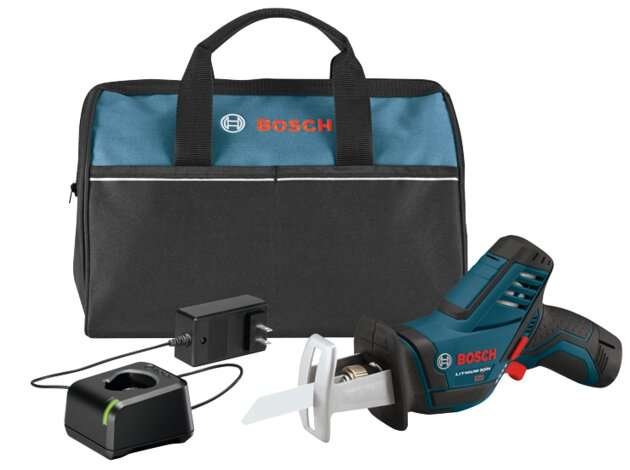 Kit De Sierra Recíproca De Bolsillo Bosch 12volt Max Ps60 - Imagen 2