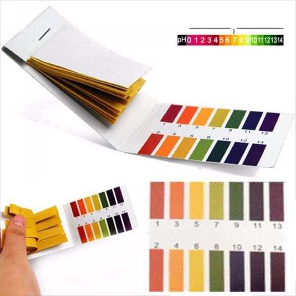 Tiras Para Medir Ph, Papel Tornasol, Paq 80 Tiras - Imagen 3