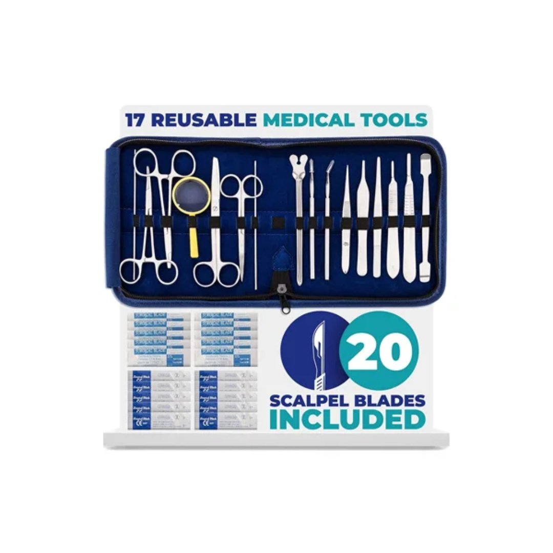 Kit de Disección para Anatomía, Biología, Botánica, Veterinaria