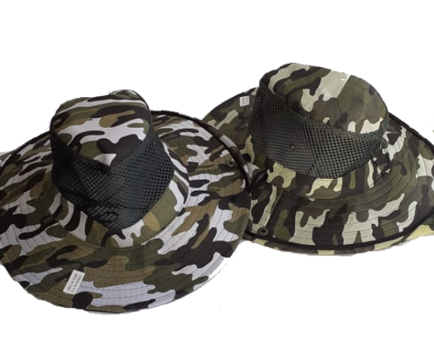 Sombrero Militar Camping Táctico Pavas Con Solapa